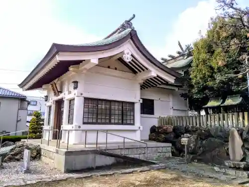 大幸八幡社の本殿・本堂