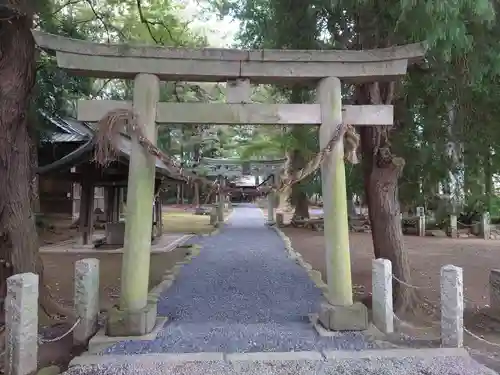 生品神社の鳥居