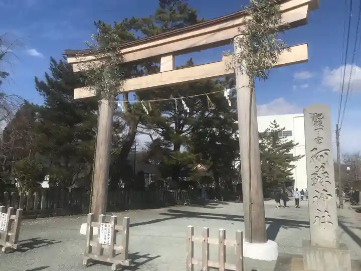 阿蘇神社の鳥居
