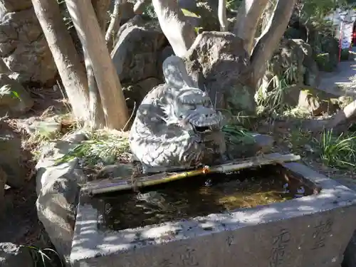 渋川八幡宮の手水舎