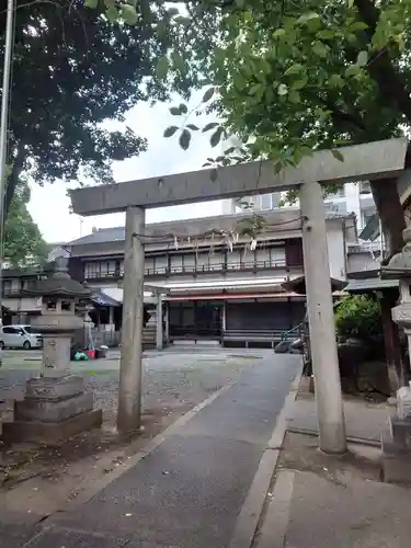 神明社（伊勢山神明社）の鳥居