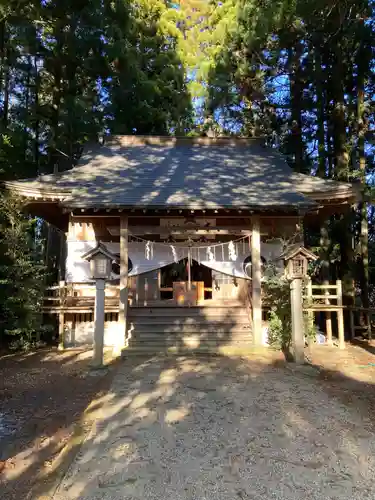 那須愛宕山鎮座　高久神社の本殿・本堂