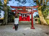 彌都加伎神社の鳥居
