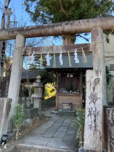 伊勢神社の鳥居