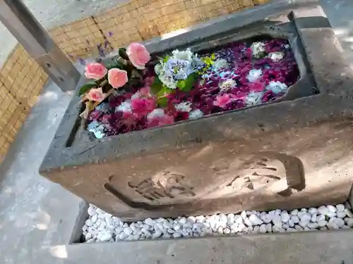 北広島市総鎮守　廣島神社の手水舎