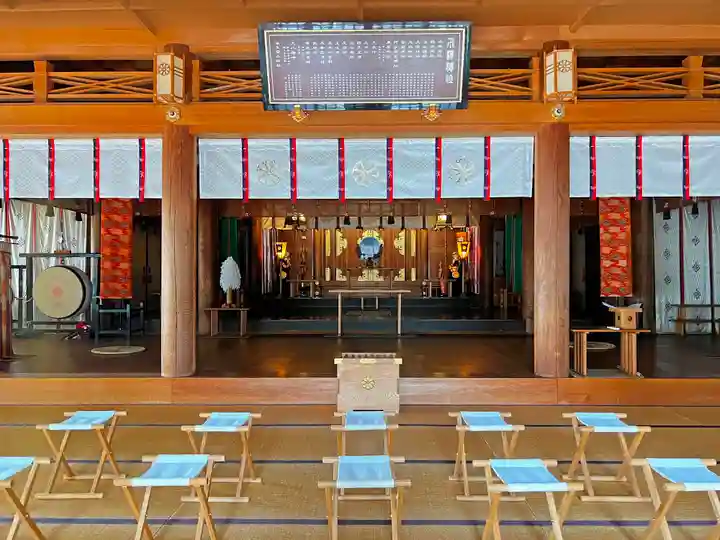 飛騨総社の本殿・本堂