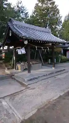 北野天神社の手水舎