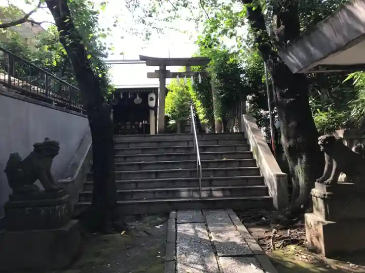 櫻田神社の鳥居