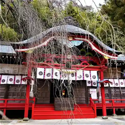 小川諏訪神社の本殿・本堂