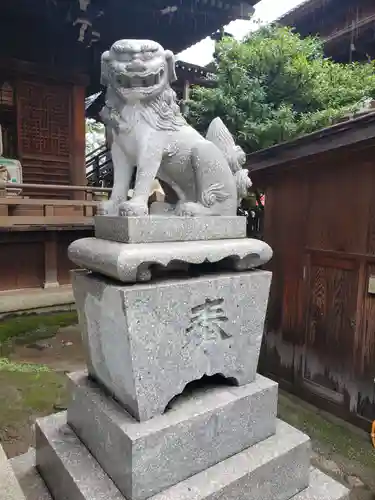 小倉祇園八坂神社の狛犬