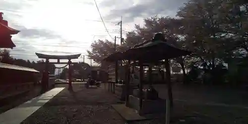 結城諏訪神社の鳥居