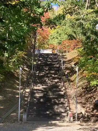 温根湯神社の景色