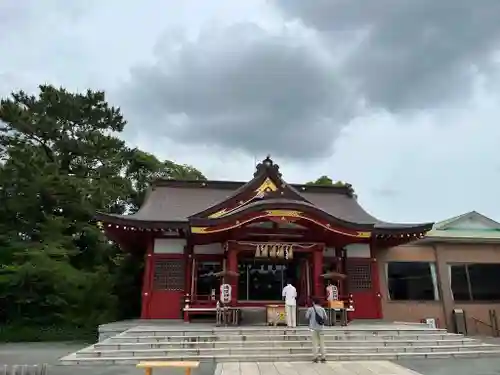 稲毛浅間神社の本殿・本堂