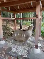 白水常磐神社の手水舎