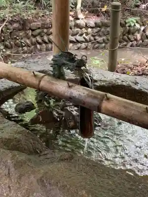 飯野高宮神山神社の手水舎