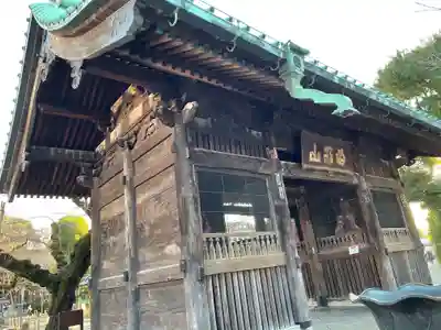 祐天寺の山門・神門