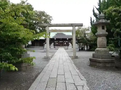 丸子神社　浅間神社の鳥居