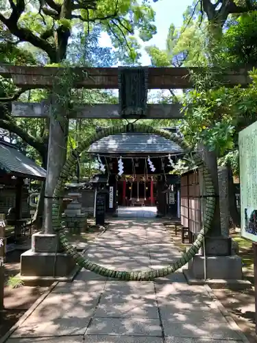 赤坂氷川神社の鳥居