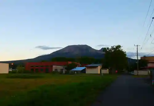 砂原稲荷神社の景色