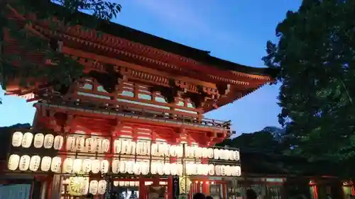 賀茂御祖神社（下鴨神社）の山門・神門