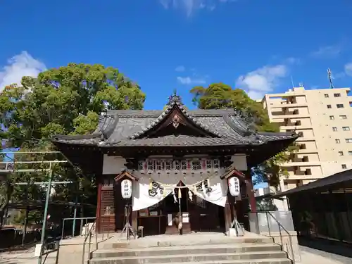 廣瀬神社の本殿