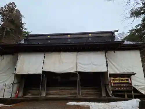 土津神社｜こどもと出世の神さまの本殿・本堂