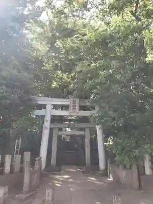 熊野神社の鳥居