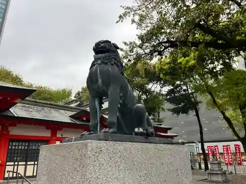 金神社の狛犬