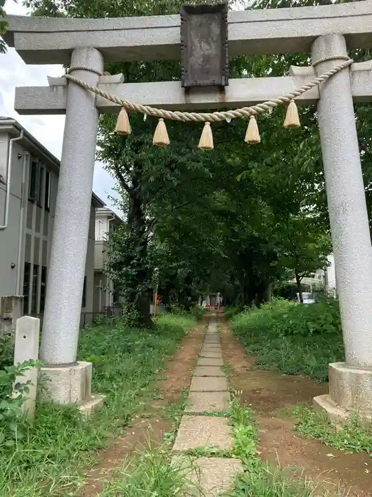 八幡大神の鳥居