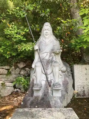 阿賀神社の像