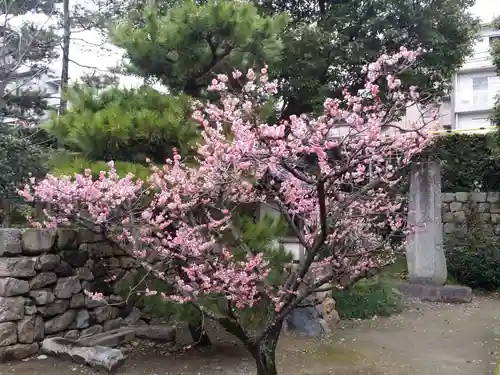 御香宮神社の庭園