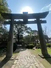 大原八幡宮の鳥居