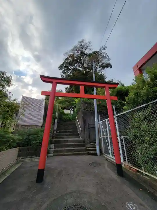 東山稲荷神社の鳥居