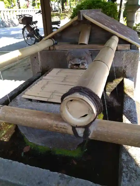 立木神社の手水舎
