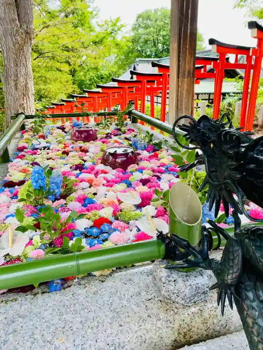 住吉神社の手水舎