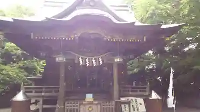 白旗神社の本殿・本堂