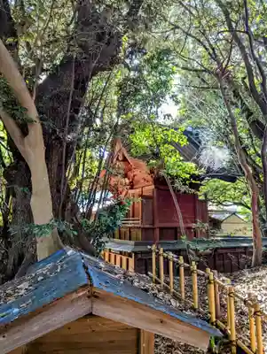 畑子安神社の本殿・本堂
