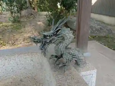 神明宮の手水舎