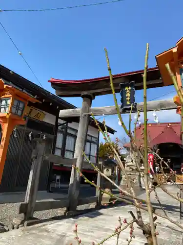 大鏑神社の鳥居