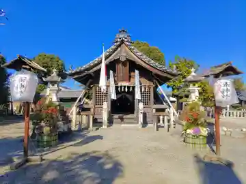 八幡社の本殿・本堂