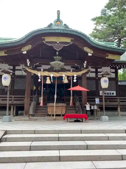 菟橋神社の本殿・本堂