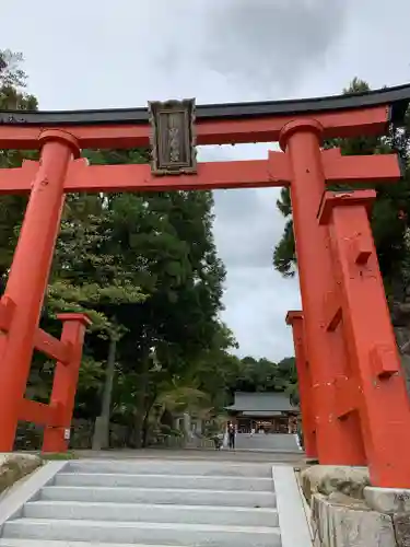 龍田大社の鳥居