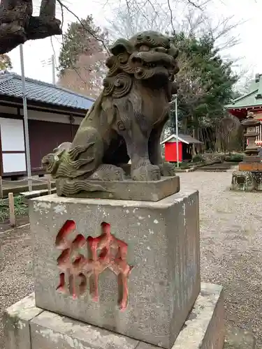 菅原神社の狛犬