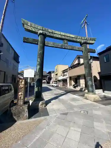 桑名宗社（春日神社）の鳥居