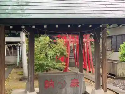 中島八幡神社の手水舎