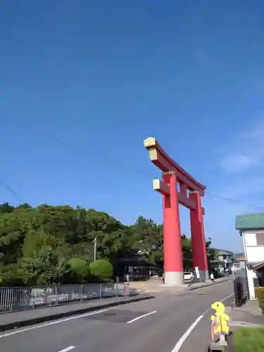 自凝島神社の鳥居