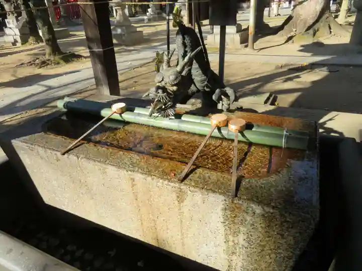 那古野神社の手水舎