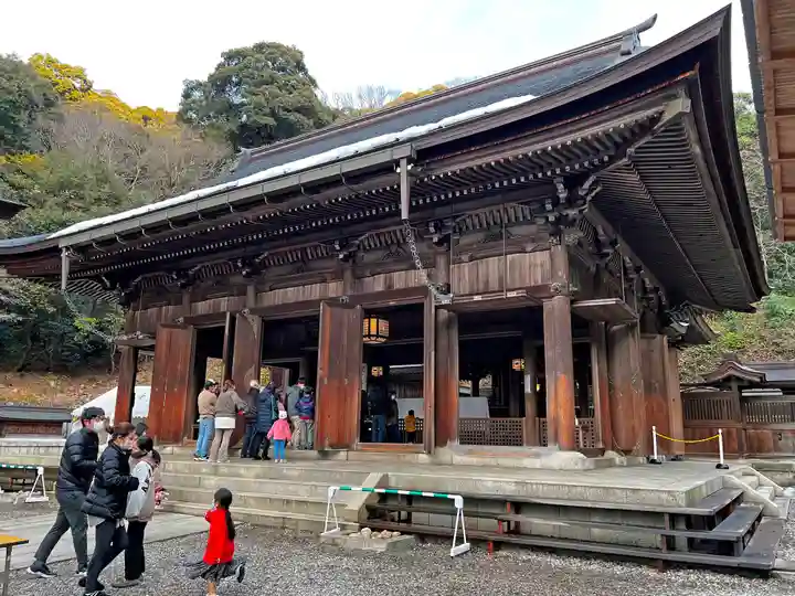 伊奈波神社の本殿・本堂