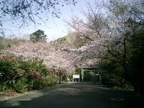 葛原岡神社の景色