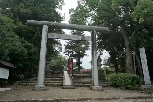 松江護國神社の鳥居